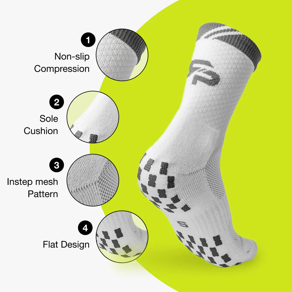 RTP ULTRAGRIP V2 Dual sided Non-slip Technology Socks