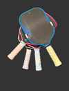 Unlimited Pickleball Soft Tacky Premium Pickleball Grips Non Slip, Sweat Absorbing, (4 Pack)