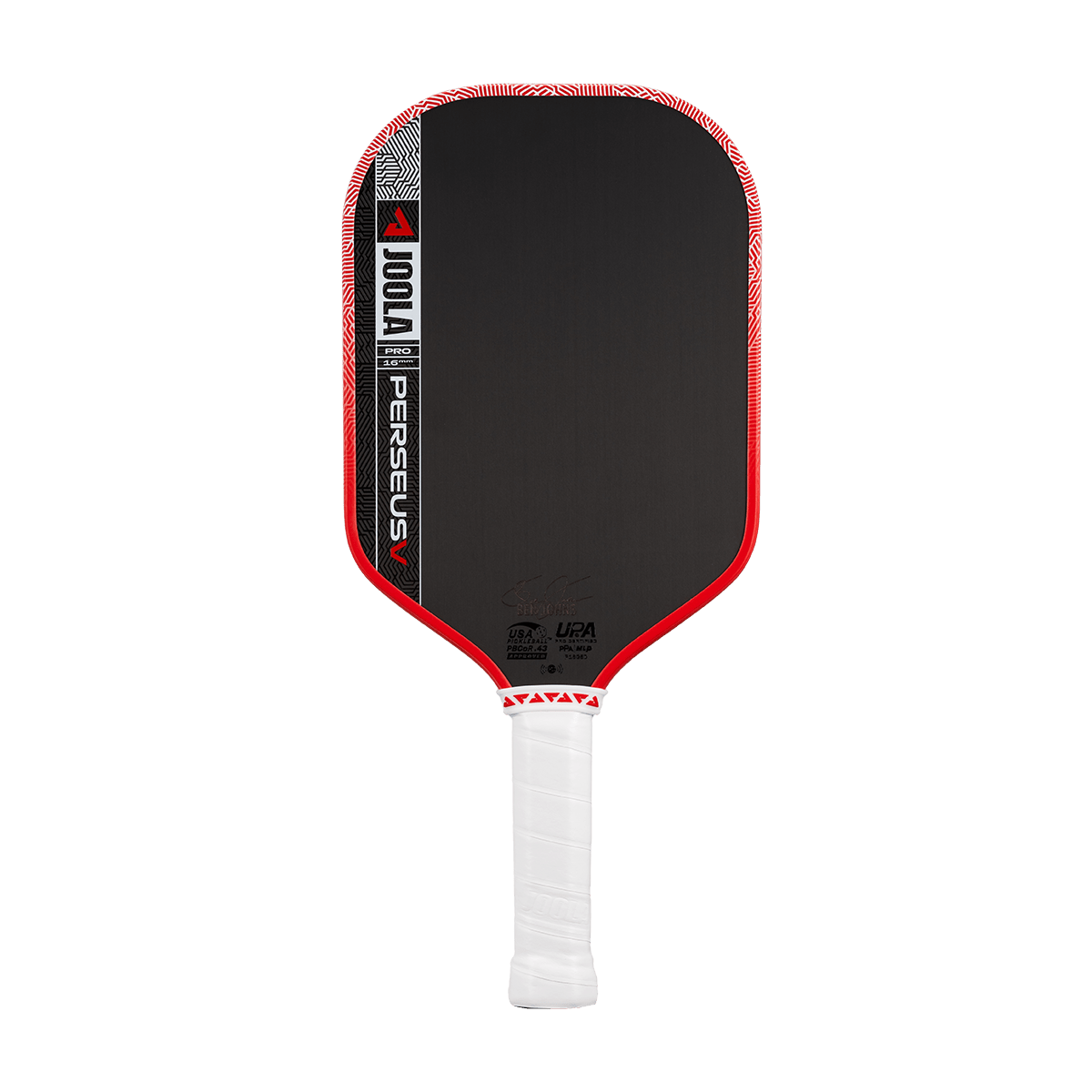 JOOLA Perseus Pro V Ben Johns Blaze Red 16mm Pickleball Paddle - Unlimited Pickleball Zone