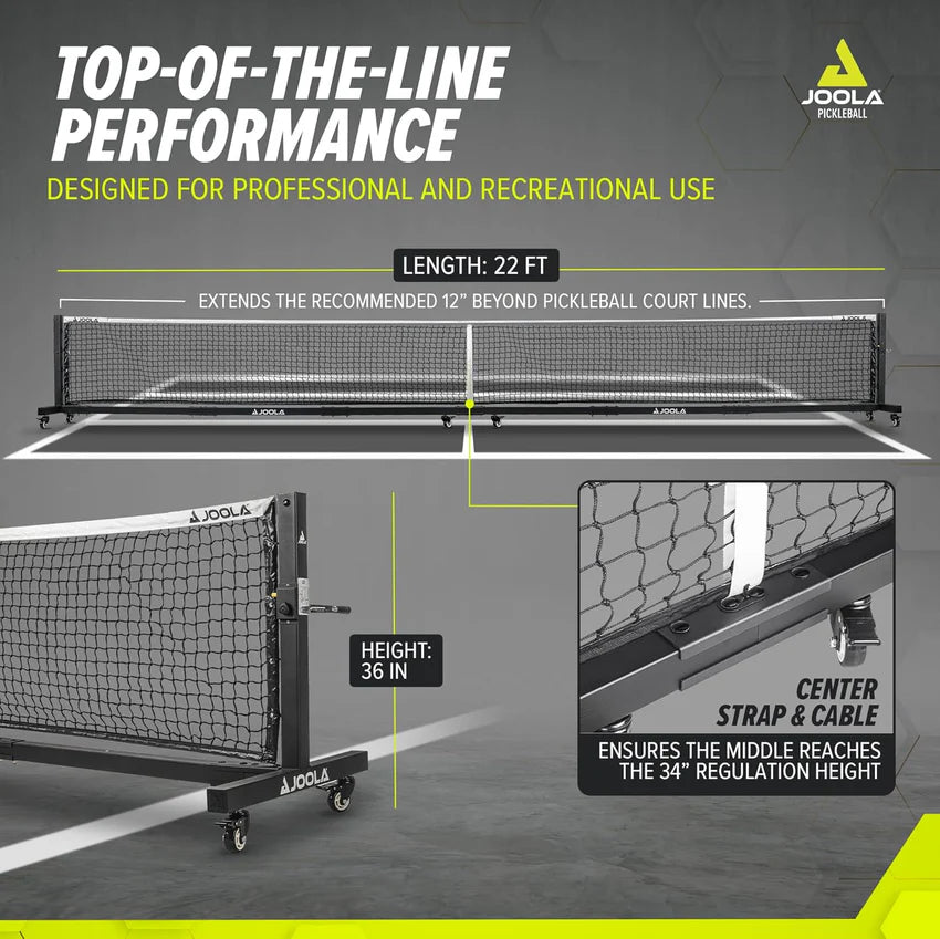 JOOLA Pro Pickleball Net (C) - Unlimited Pickleball Zone