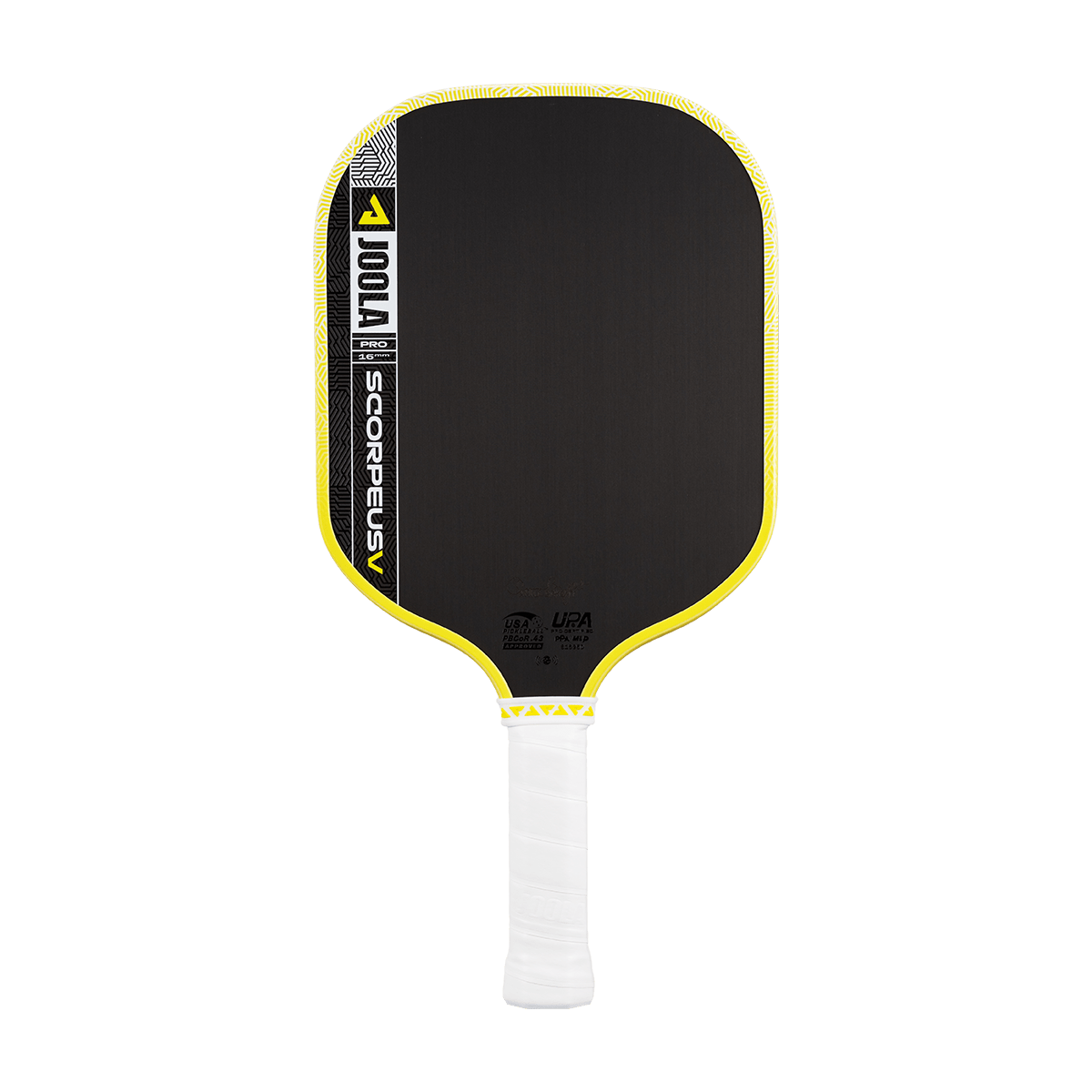 JOOLA Scorpeus Pro V Anna Bright JOOLA Yellow 16mm Pickleball Paddle - Unlimited Pickleball Zone