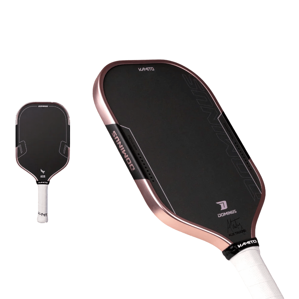Kamito Dominus Raw Carbon Fiber Pickleball Paddle Elite Power & Spin Performance - Unlimited Pickleball Zone