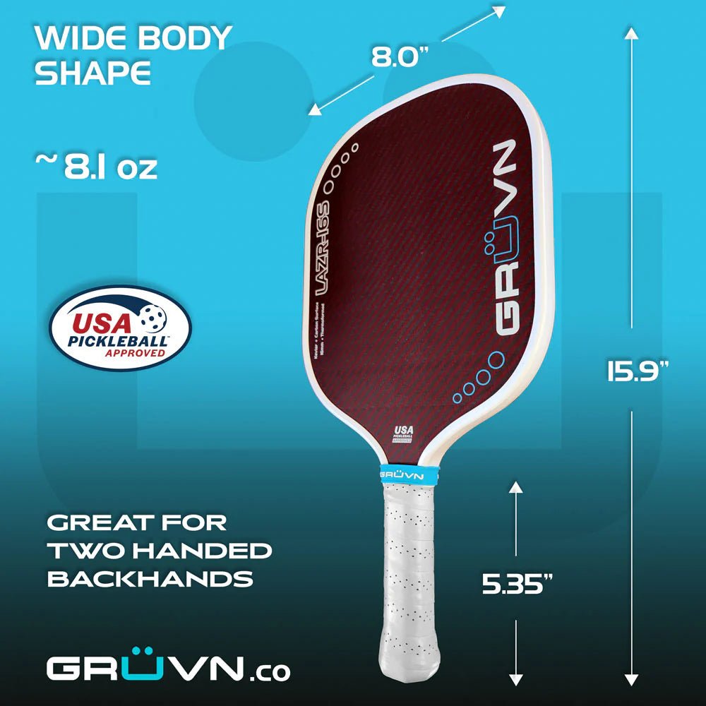 LAZR - 16S Pickleball Paddle - Red Blend - Unlimited Pickleball Zone