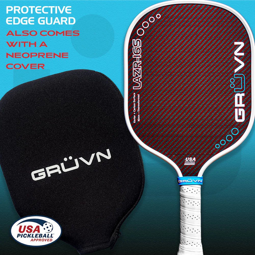 LAZR - 16S Pickleball Paddle - Red Blend - Unlimited Pickleball Zone