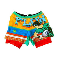 Mens 2-1 Compression Retro Paddle 7" Shorts - Unlimited Pickleball Zone