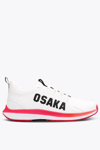 Osaka Footwear Furo Court | White-Raspberry - Unlimited Pickleball