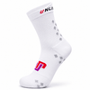 Performance Grip Socks Premium Anti - Slip Athletic Crew Socks for Pickleball - Unlimited Pickleball