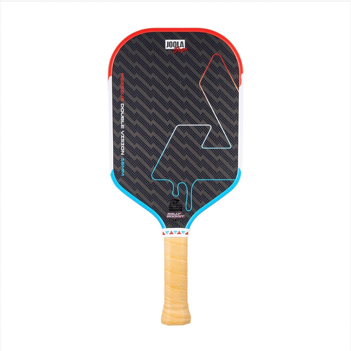 Perseus Double Vision Rally Rocket 16mm Pickleball Paddle - Unlimited Pickleball Zone