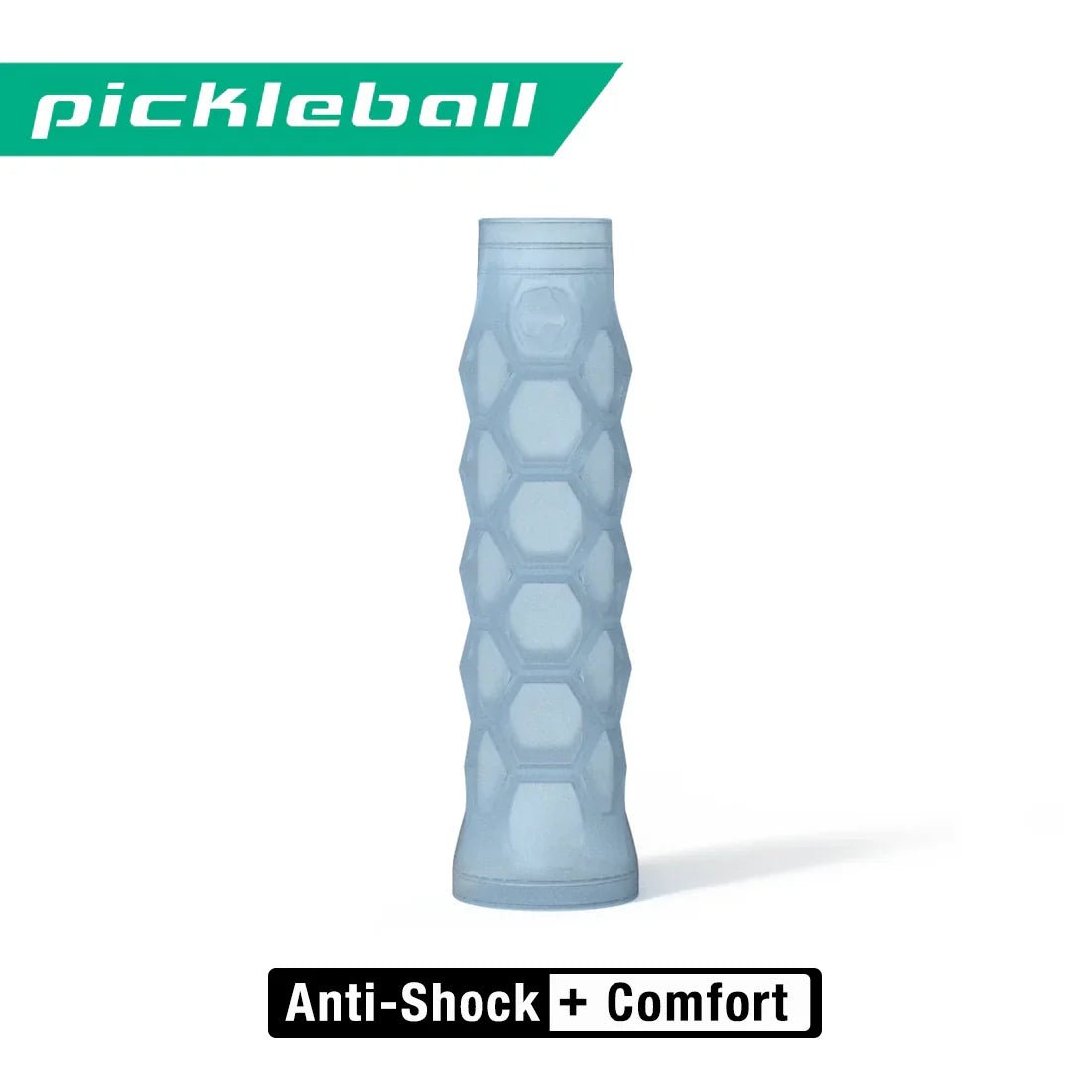 Pickleball Gel Grip - 5.25 Inches Long - Soft Feel - Light Blue - Unlimited Pickleball Zone