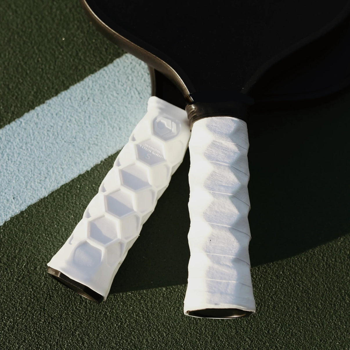 Pickleball Grip - 5.25 Inches Long - Regular Soft Feel - White - Unlimited Pickleball Zone