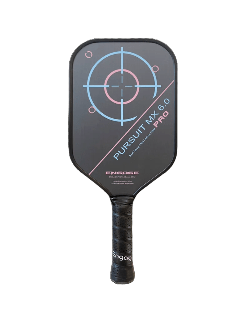 Pursuit Pro MX 6.0 Raw Carbon Fiber Elongated - Unlimited Pickleball Zone