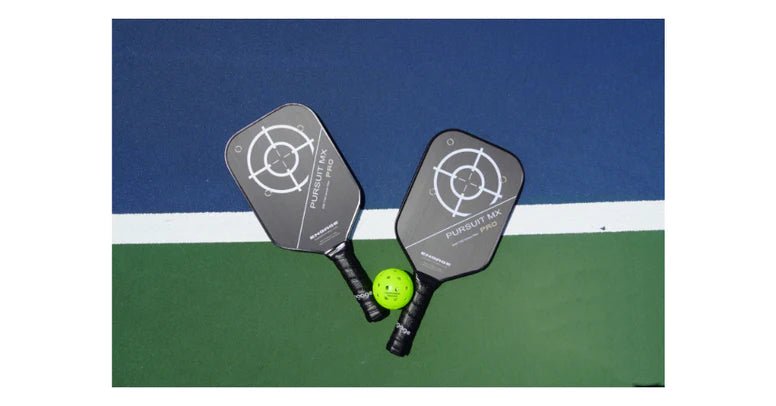 Pursuit Pro MX 6.0 Raw Carbon Fiber Elongated - Unlimited Pickleball Zone