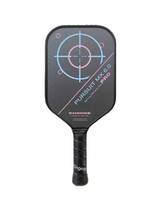 Pursuit Pro MX 6.0 Raw Carbon Fiber Elongated - Unlimited Pickleball Zone