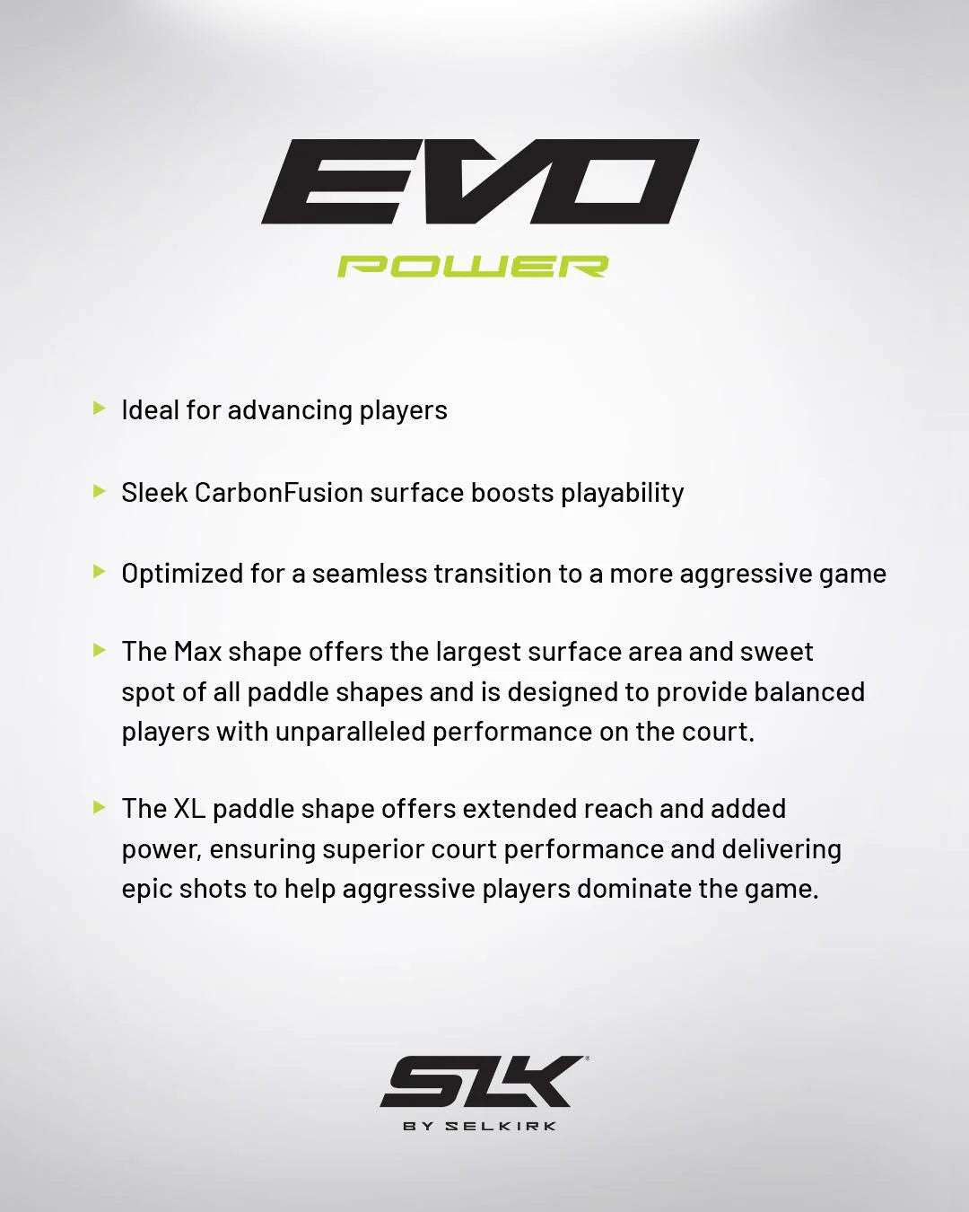 SLK EVO Power - Unlimited Pickleball Zone