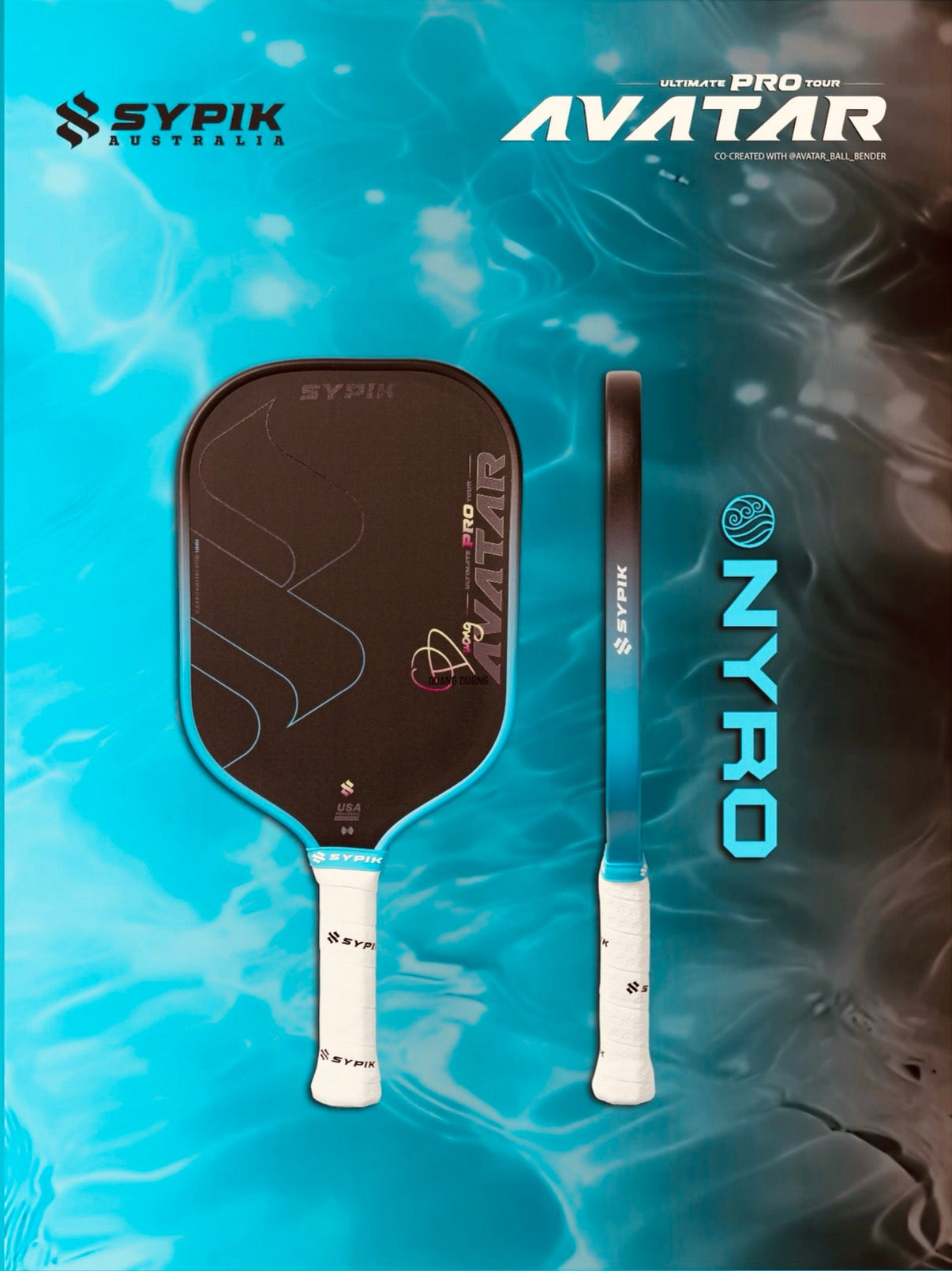 Sypik Avatar Ultimate Pro Tour Pickleball Paddle main image 0