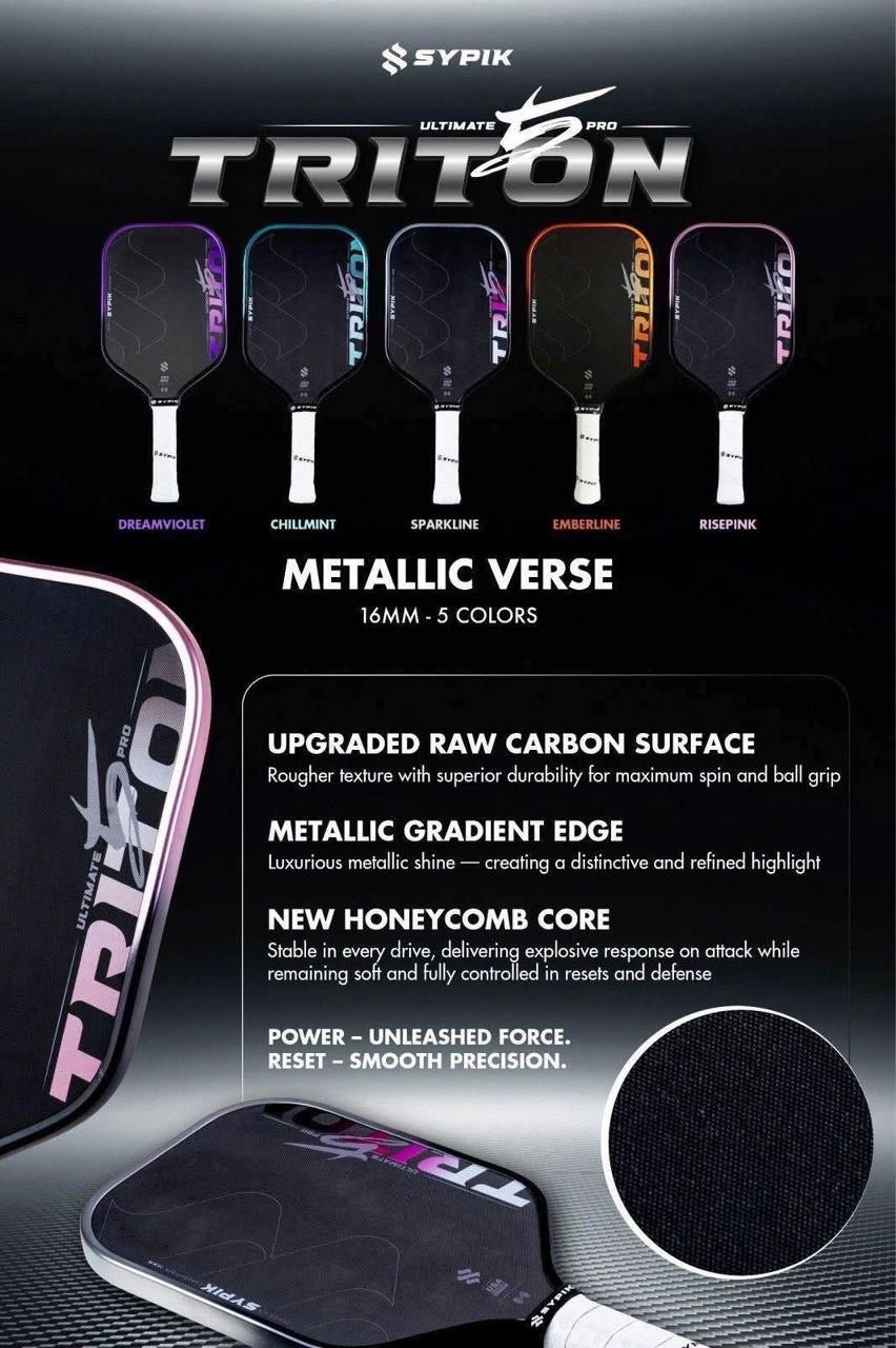 Sypik Triton 5 16mm - Unlimited Pickleball Zone