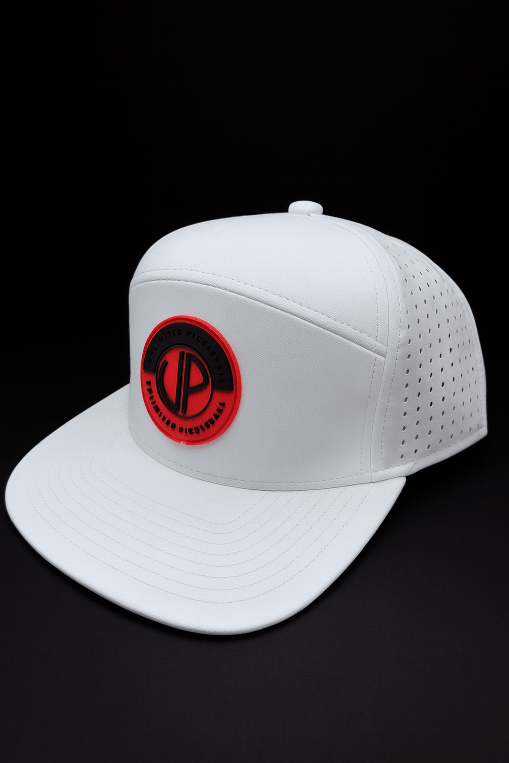 Unlimited 7 - Panel Performance Hat – Frost Edition - Unlimited Pickleball Zone