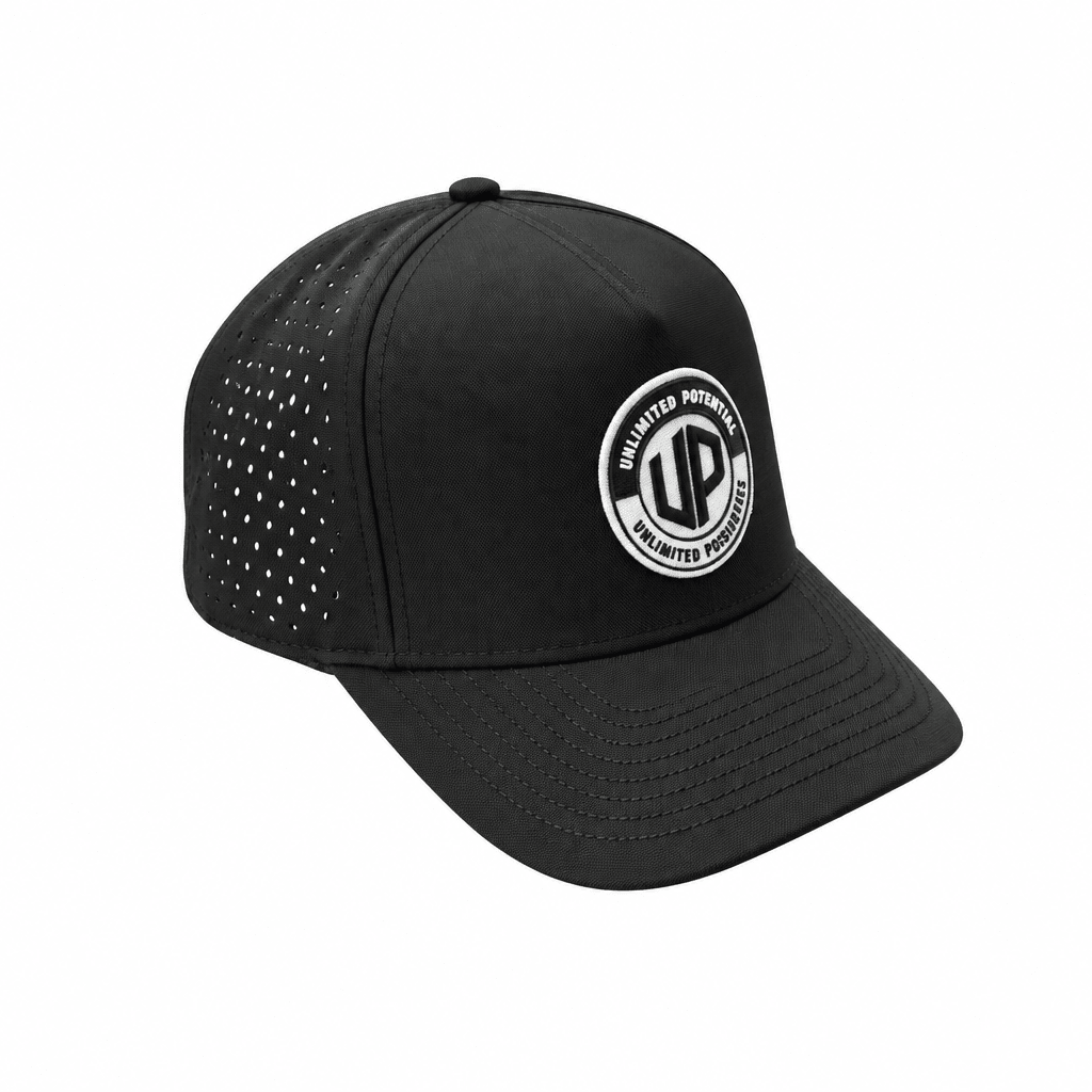 Unlimited Pickleball 5-Panel Shadow Edition 2 Performance Hat – Lightweight Adjustable Pickleball Cap - Unlimited Pickleball