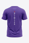 Unlimited Pickleball Performance T-Shirt (Unlimited Purple) Comfortable Pickleball Activewear Tee - Unlimited Pickleball