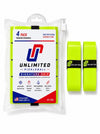 Unlimited Pickleball Soft Tacky Premium Pickleball Grips Non Slip, Sweat Absorbing, (4 Pack) - Unlimited Pickleball