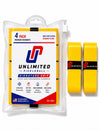 Unlimited Pickleball Soft Tacky Premium Pickleball Grips Non Slip, Sweat Absorbing, (4 Pack) - Unlimited Pickleball