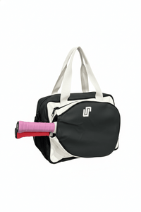 UP CourtCraft™ PU Leather Pickleball Tote - Unlimited Pickleball Zone